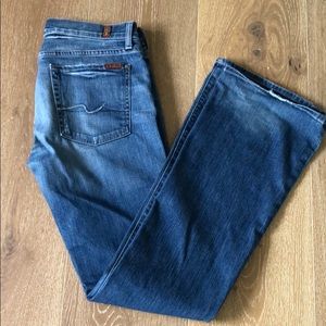 7 jeans size 31 flare leg